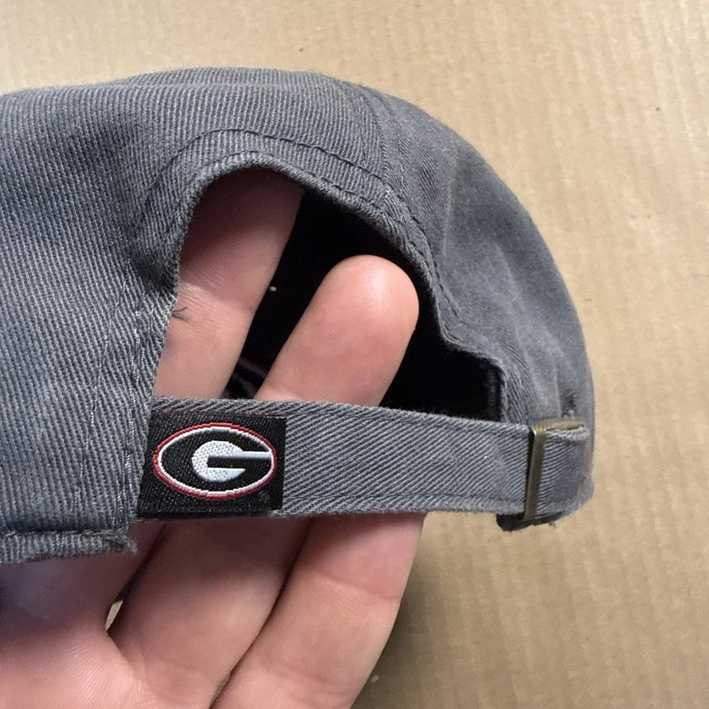 Georgia Bulldogs Gray Embroidered Baseball Cap '47 Brand